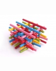 100 sztuk Kolorowe Bambusa Liczenia Kije Matematyka Pomoce Dydaktyczne Montessori Liczenia Pręt Dzieci Przedszkole Matematyka Na