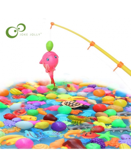 5 sztuk za Komplet Połowów Magnetyczne Zabawki Gry dla Dzieci 3D Ryby Wanienka Zabawki Zabawy Na Świeżym Powietrzu zabawki WYQ