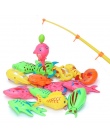 5 sztuk za Komplet Połowów Magnetyczne Zabawki Gry dla Dzieci 3D Ryby Wanienka Zabawki Zabawy Na Świeżym Powietrzu zabawki WYQ