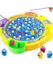 Klasyczne Połowów Zestaw Zabawek Dla Dzieci Edukacyjne Zabawki Z Muzyką Elektryczne Obrotowe Połowów Gry Śmieszne Sport Na Preze