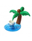 1 SZTUK Mini Coconut drzewa arbuz Pływające Zabawki Dmuchane Drink Can Uchwyt Na Telefon komórkowy Stojak Pool bath Zabawki