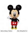 Mickey Party Ślub Urodziny Balon z Folii Aluminiowej Kulki Powietrza 3D Squishy Dzieciak Minnie Hot Cartoon Dziecko Zabawy Wystr