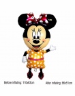 Mickey Party Ślub Urodziny Balon z Folii Aluminiowej Kulki Powietrza 3D Squishy Dzieciak Minnie Hot Cartoon Dziecko Zabawy Wystr