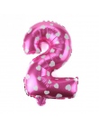 16 Cal Niebieski/różowy liczba Balony szczęśliwy urodziny Wesele szczęśliwy nowy rok Dekoracji Ubrany Dziecko Śmieszne Zabawki