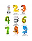 Numer CCINEE 1 Sztuk Zwierząt Balon Balony Foliowe Balony Nadmuchiwane Powietrza Z Okazji Urodzin Ślubne Prezenty Dla Dzieci Nad