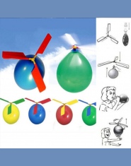 1 pc Balon Balon Helikopter Latający Helikopter Latający Zabawki Śmieszne Zewnątrz Gry Edukacyjne Dla Dzieci Zabawki Dmuchane