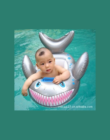 Dzieci Zęby Rekina INS Tratwa Siedzenia Łodzi zabawki Lato giant basen Wody Pływak Pływanie pierścień dostawy rury Dziecko