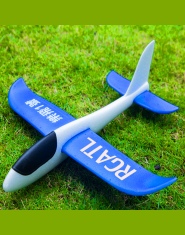 Zabawy na świeżym powietrzu ultralekki rąk rzucanie samolot model pianka samoloty dzieci rzucanie szybowca zabawki dla dzieci Zm