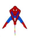 Darmowa wysyłka wysokiej jakości spiderman latawiec z linii uchwyt na zewnątrz zabawki latający latawce na sprzedaż mocy latawca