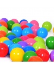 100 sztuk Ekologiczny Kolorowe Kulki Plastikowe Kulki Zabawki Miękkie Ocean dla Basen Dla Dzieci Swim Pit Stres Piłka Powietrza 