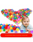 100 sztuk/partia Ekologiczny Kolorowe Miękkie Plastikowe Woda Basen Ocean Wave Ball Dla Dzieci Śmieszne Zabawki Stres Piłka Powi