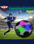 GORĄCY Funny LED Migające Światło Przyjazd Air Power Disc Halowa Piłka Nożna Piłka nożna Zabawki W pudełku Wielu powierzchni Zaw