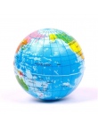 1 Pc Moda Śmieszne Miękkie Ziemia Mapa Świata Globe Stress Relief Bouncy Ball Mapa Nauczania Geografii Pianki Ręcznie Wycisnąć P