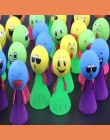 5 sztuk/paczka Dzieci 9 cm Duża Ball Bounce Zabawki Prezenty Edukacyjne Gry Wyrażeń Push & Down Hip Hop Skoki Lalki zabawki dla 
