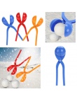 1 pc 20 cm Winter Snow Ball Ekspres Piasku Formy Zabawki Dzieci Wczesne Lekki Kompaktowy Chwytając Ruch Zdolność Rozwoju Narzędz