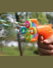 12*9 cm Mydła Elektryczny Pistolet Bańki #5 bateria Automatyczny Bańka Wody dmuchanie maszyna wakacje dla dzieci wody pistolet z