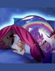 Dzieci Sen Namioty Pop-Up Namiot Łóżko Dla Dzieci Cartoon Snowy Składany Playhouse Pocieszające W Nocy Tipi Spania Na Zewnątrz O