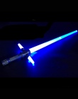 Star Wars Cosplay Lightsaber z Światło Dźwięk Led Czerwony Zielony niebieski Miecz Szabla laserowe światła dzieci ulubionym prez