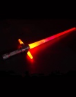Star Wars Cosplay Lightsaber z Światło Dźwięk Led Czerwony Zielony niebieski Miecz Szabla laserowe światła dzieci ulubionym prez
