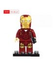 Marvel Super Heroes Figurki Kapitan Amerykańska Hulk Spiderman Iron Man LEGOINGLYS Building Blocks Mini Cegły Dzieci Zabawki 15