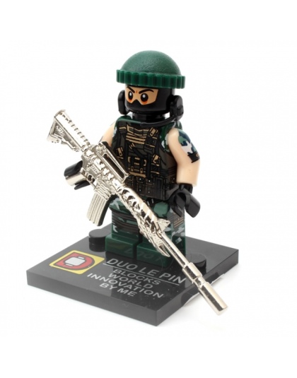 Miasto Policja Wojsko Swat Pistolet Broni Paczka Armii żołnierze Rysunek z Broń klocki Batman Najlepszy Prezent Dla Dzieci Zabaw