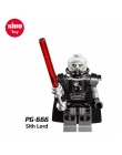 Pojedyncze Sprzedaż legoing Star Wars Blok Budynek Han Solo Anakin Darth Vader Yoda Jar Jar Zabawki Kompatybilne legoINGl starwa