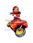 Motocykl Mini Bloki Jay Lloyd Skylor Zane Pythor Chen Klocki Zabawki Kompatybilny Z legoINGly Ninjagoed figury