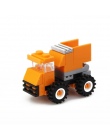 Mini City Budowa Modelu Building Blocks Zabawki Samochodów Inżynier Żołnierz Ciężarówka Zabawki Edukacyjne dla Dzieci Przedszkol