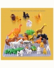Zwierząt Serii Model Figury Duże Klocki Zwierzęta Zabawki Edukacyjne Dla Dzieci Prezent Dla Dzieci Kompatybilny Z Legoed Duploe