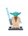 OLeKu Cegły legoing Star Wars Leia Luke Han Solo Anakin Darth Vader Yoda Jar Jar Building Blocks Zabawki starwars legoings figur