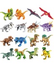 1 sztuk Jurajski Dinozaury Mój Świat Figurki Budulcem Cegły Kompatybilny legoingly Zwierząt Zabawki Dla Dzieci Prezent