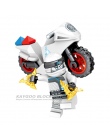 Pojedyncze Building Block Kompatybilne z Legoingly Ninjagoes Motocykl Smok KAI JAY COLE ZANE Lloyd WU NYA GARMADON Ninja Zabawki