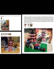 [Jkela] Nowy Ninja Świątyni + Ninja Motocykl DIY Building Block edukacyjne Zabawki dla dzieci prezenty Kompatybilny z legoing ni