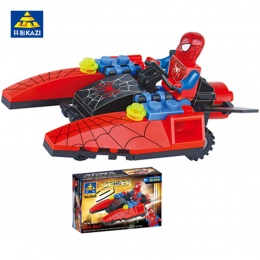 KAZI 6005 Legoings Super Heroes Klocki Przyjaciele Spiderman Fire Bird Cegły Zabawki Edukacyjne dla Dzieci Prezent Na Boże Narod