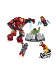 7110 Kompatybilny Z legoe Marvel Super Heroes 76031 Avengers Klocki Ultron Figurki Iron Man Hulk Buster Cegły Zabawki