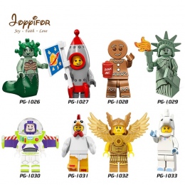 Joyyifor 2018 Nowej Partii Kompatybilny LegoINGlys Toy Story Woody Buzz Statua Wolności Lightyear Rex Andy Chen Najlepszy Prezen