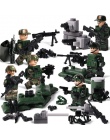 Siły WOJSKOWE Armii Navy Seals Zespół Marines Legoed SWAT WW2 Żołnierze Model Building Blocks Figurki Cegły Zabawki Dla dzieci