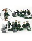 Siły WOJSKOWE Armii Navy Seals Zespół Marines Legoed SWAT WW2 Żołnierze Model Building Blocks Figurki Cegły Zabawki Dla dzieci