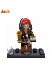 Figurka Piraci z karaibów Jack Sparrow Elizabeth Będzie Turner Barbossa Pintel Śliczne Figurki Zabawki dla Dzieci Legoings