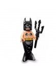 Figurka Ograniczone Śliczne Kot Mleko Pić Batman Robin Joker Halloween Medusa Gingerbread Man Figurki Zabawki dla Dzieci Legoing