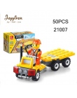 Joyyifor Budowy pojazdu Spychacz Koparka Wózek Widłowy Dźwig Klocki LegoINGlys Minifigure Samochody Zabawki Dla Dzieci