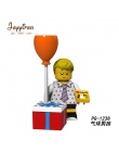 Joyyifor Dużo Kompatybilny LegoINGlys NinjagoINGly Najlepszy Prezent Do Childrenthe Szczęśliwy urodziny seryjny ciasto flower pa