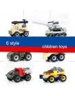 Wyrzutnia Rakiet Joyyifor 6 rodzajów Zbiornika Cannon Fighter legoingly Budynku Blok Zabawki Dzieci Zabawki