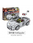 Joyyifor Sportowy Samochód Porsche 919GT3 Ford Mustang Model Bloki Minifigur LegoINGlys Dzieci Zabawki dla Dzieci Prezent dla dz