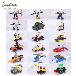 Joyyifor 14 rodzajów Reconnaissance pojazdu Łodzi Motorowej LegoINGlys Robot Building Blocks Zabawki Najlepszy Prezent Dla Dziec