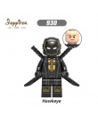 Joyyifor Imperial DC MARVEL HERO Kolekcjonerska Klocki Kompatybilny z Legoingly Wojskowy Żołnierzy Hawkeye Wdowa Corvus Gl