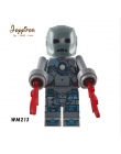 Imperial Joyyifor Mr goldThe pierwszej generacji Iron man Kolekcjonerska Klocki Kompatybilne z Legoingly Wojskowych Żołnierzy