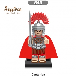 Joyyifor 300 Bohater Sparta Krzyżowiec Spartacus Arvoesine Centurion Spartakus Rzym Commader building Blocks Zabawki prezenty Dl