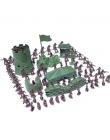 310 sztuk/partia Zabawki Żołnierz Armii Bojowy Modelu Figurka z Samolotu Sceny