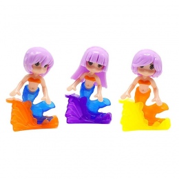 1 pc Śliczne DIY Zabawki Syrenka Lalki Mody Księżniczka Zabawka dla Dzieci Dziewczyny Prezent (Losowy Kolor)